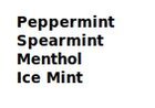 Menthol & Mint